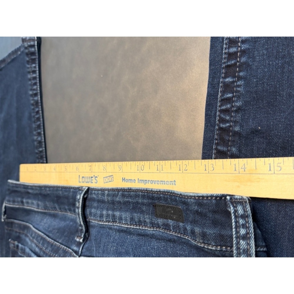 Kut From The Kloth Straight Leg Jeans Womens 8L Dark Wash Stretch - Picture 6 of 10